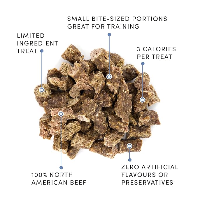 Crumps' Naturals Mini Trainers Semi Moist Beef 4.7oz