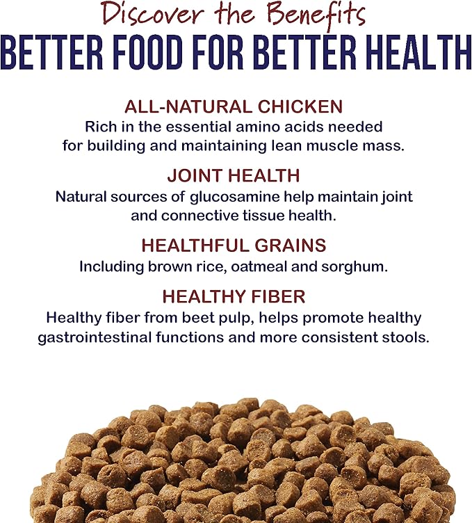 Best Breed Dr. Gary's Senior Dog Recipe, Reduced Calorie Dry Dog Food for Senior & Overweight Dogs, All Breeds, 28 lb. Bag