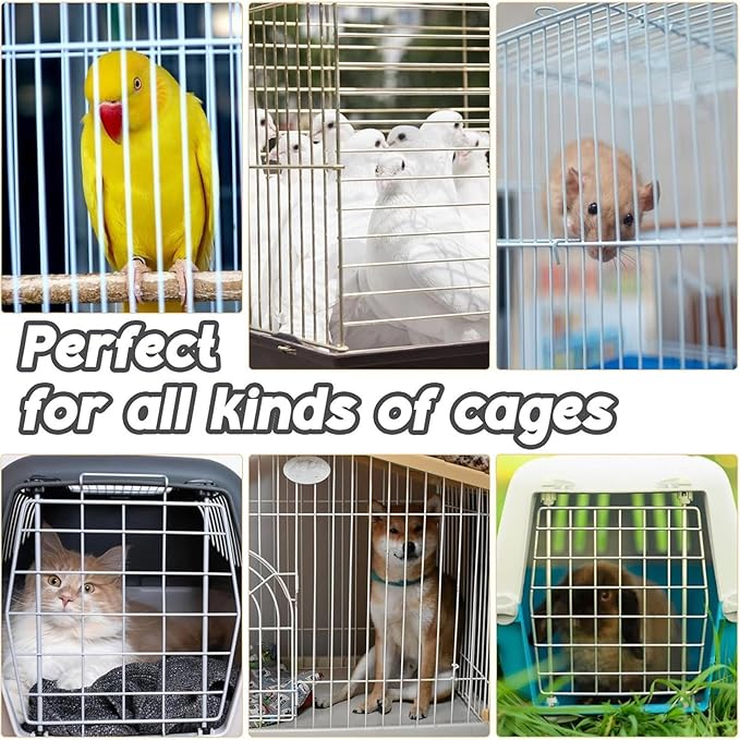 Bird Cage Cleaning Supplies, Bird Cage Cleaner Poop Remover, 1 Set Accessories Supplies Litter Brush for Conure Parrot Hummingbird Hamster Rabbit Outdoor Patio Birdbath Parakeet