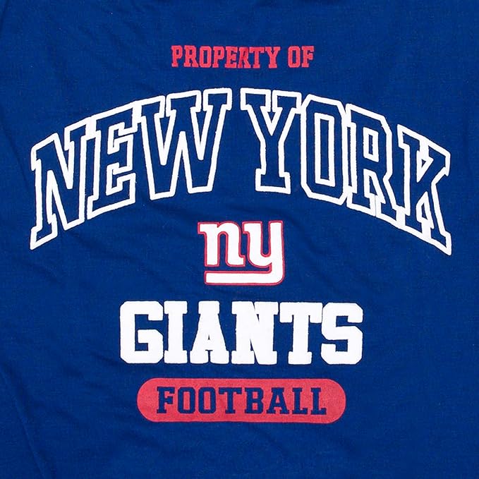 NFL New York Giants Dog T-Shirt for Pets, Size Medium. Officially Licensed Pet Shirt with Team Logo, Soft Stretchable Comfort Fit Apparel for Dogs & Cats