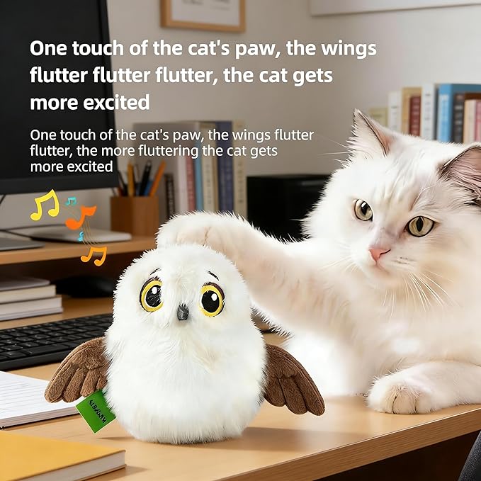 Pet Toy, Shaking Bird, cat Interactive Device