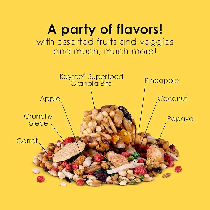 Kaytee Fiesta Parakeet Food 15 Pounds