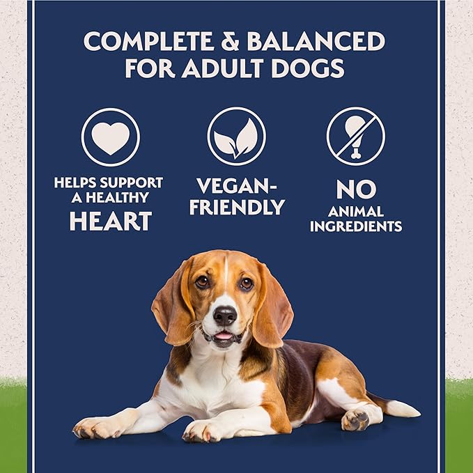 Natural Balance Limited Ingredient Adult Wet Canned Dog Food with Vegan Plant Based Protein and Healthy Grains, Vegetarian Recipe, 13 Ounce (Pack of 12)