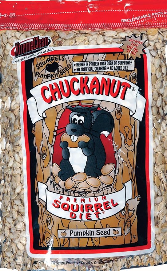 Buckeye Nutrition Carrot Crunchers Equine Treats, 4 lbs., Chuck-A-Nut - Food for Squirrels, 3 lbs