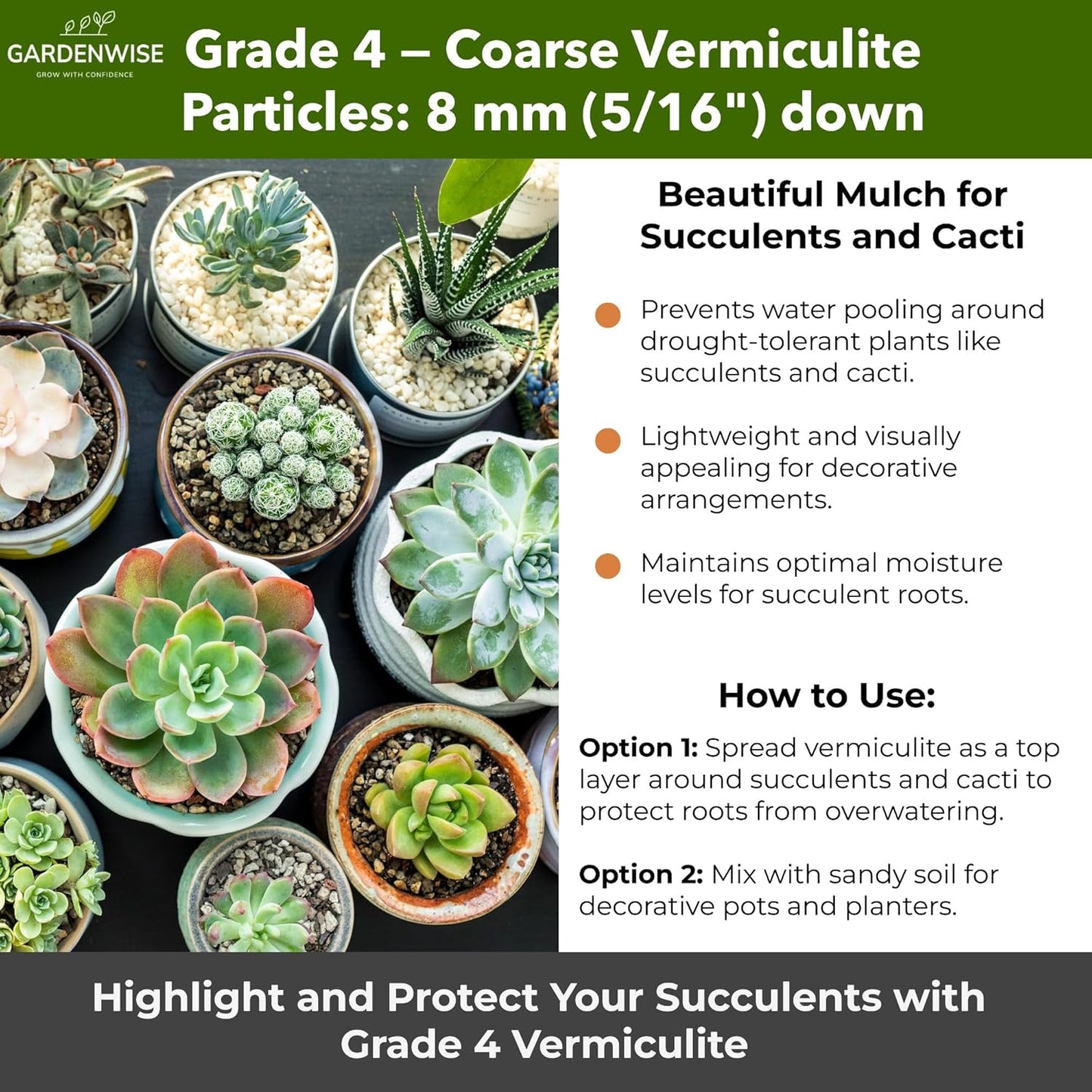 Organic Coarse Vermiculite for Indoor Gardening Plants and Mushrooms – Enhances Soil Aeration, Seed Germination, Rooting Cuttings – Small Packages and Bulk (Vermiculite Grade 4 – Coarse, 30 quarts)