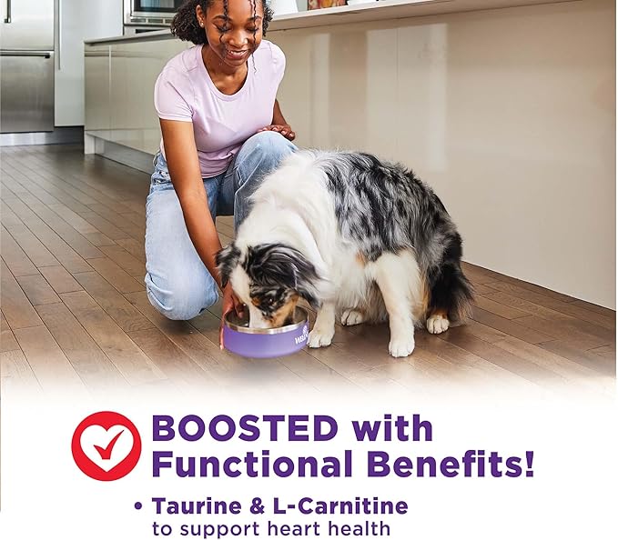 Wellness Bowl Boosters Heart Health Dog Food Topper with Freeze Dried Pieces for Small, Medium, and Large Breeds, Grain Free, Natural, Chicken Recipe, 4 oz Bag (Pack of 2)