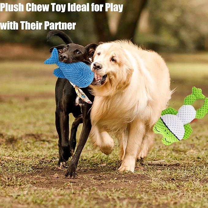Stuffed Animal Cat Chew Squeaky Toy Medium Interactive Soft Cotton Dog Horse Toys for Companionship Training Birthday Reward Gift