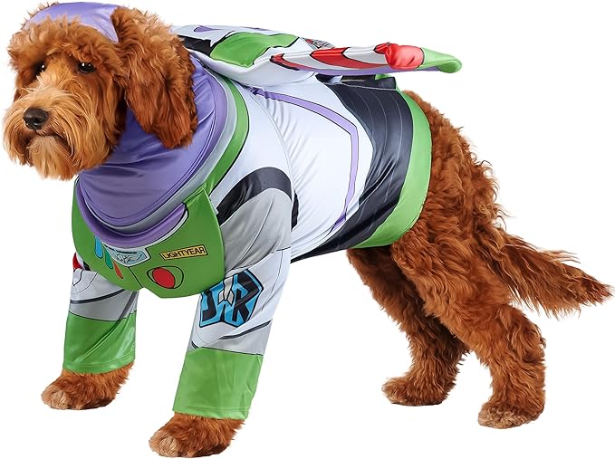 Toy Story: Buzz Lightyear Pet Costume for For Dogs or Cats by Rubies, Large