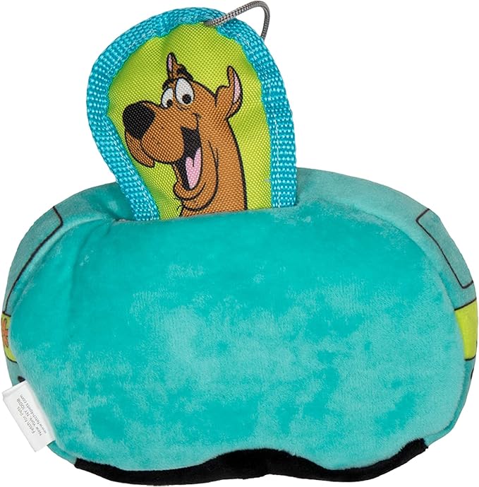 Scooby-Doo for Pets Mystery Machine Burrow Dog Fabric Toy | Hide and Seek Dog Toys for All Dogs, Interactive and Fun Dog Toy | Soft Dog Toy in Blue, Green, Orange, and Black