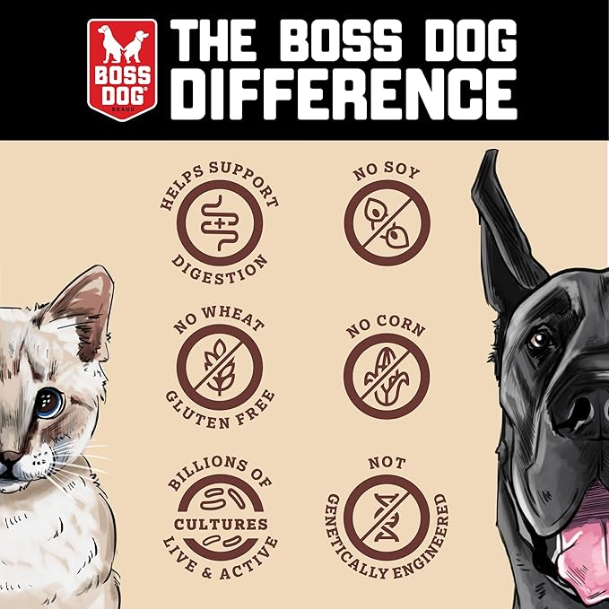 Boss Dog Boss Proballs Meatball Treats for Dogs & Cat, Chicken Recipe, 3 oz Bag (Bag of 2)