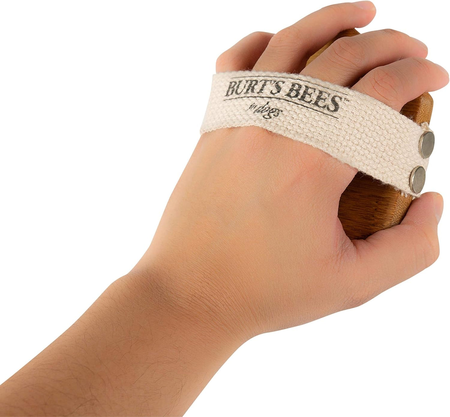 Burt's Bees for Pets Palm Brush with Hemp Bristles | Best Ergonomic Dog Brush To Groom Large Dogs | Easy to Hold Dog Brush Handle Reduces Stress On Your Wrist | Ideal for Daily Grooming, 24 Pack