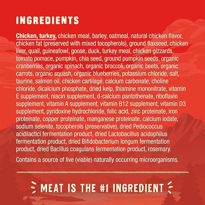 Stella & Chewy's Wild Red Dry Dog Food Raw Blend High Protein Wholesome Grains Prairie Recipe, 3.5 lb. Bag (Pack of 2)
