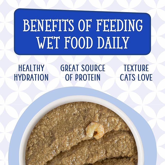 Weruva Cats in The Kitchen Slide N' Serve Grain-Free Natural Wet Pate Cat Food Pouches, Cattyshack, 3oz Pouch (Pack of 12)
