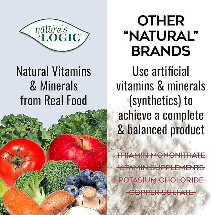 NATURE'S LOGIC Pure Naturals™ 100% Natural Sardine Recipe Synthetic-Free Dry Dog Food, 24 lbs