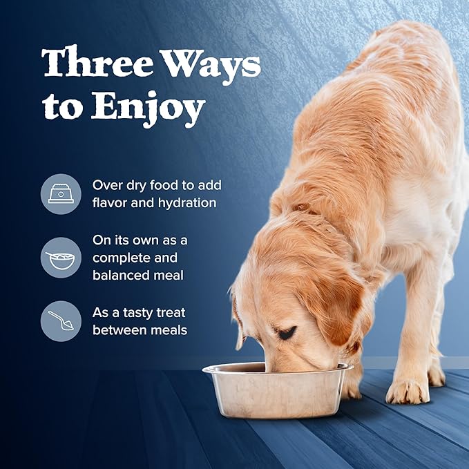 Blue Buffalo Wilderness Natural High Protein Wet Food for Adult Dogs, Turkey & Chicken Grill WITH WHOLESOME GRAINS, 12.5-oz Cans, 12 Count