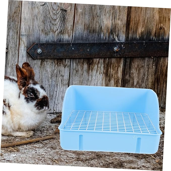 Large Portable Litter Box Detachable for Indoor Use Helps Develop Toilet Habits for Pets Suitable for Living Rooms and Gardens