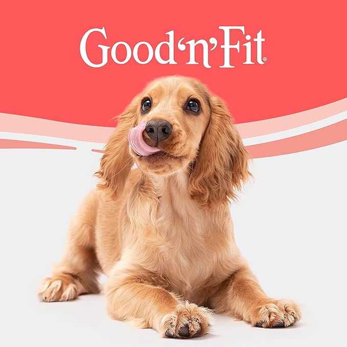 Good ‘n’ Fit Rolls Made with Real Venison, 2 Large Rolls, Treat Your Dog to a Long-Lasting and Highly Digestible Rawhide Chew