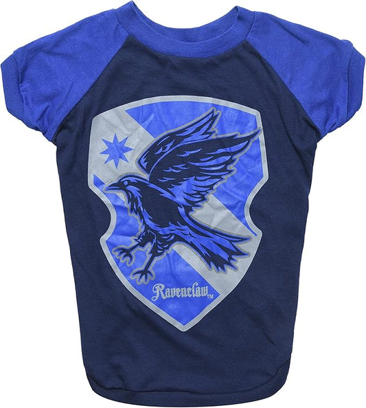 Harry Potter Ravenclaw Pet T-Shirt in Size Large | L Dog T-Shirt, Harry Potter Dog Shirt | Harry Potter Dog Apparel & Accessories for Hogwarts Houses, Ravenclaw (FF19293)