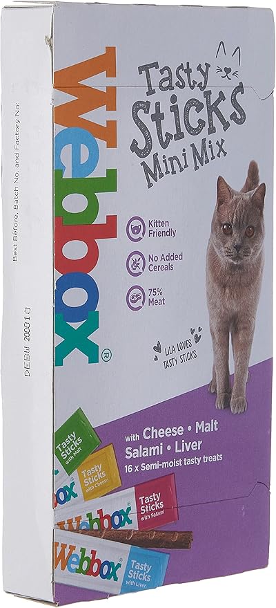 Webbox Cats Delight Mini Mix (Pack of 16)