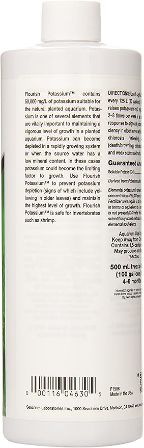Seachem Flourish Potassium 500ml
