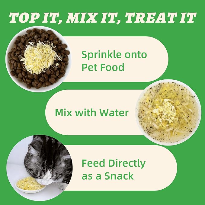 Wellix Catnip Topper & Natural Catnip for Cats & Dogs