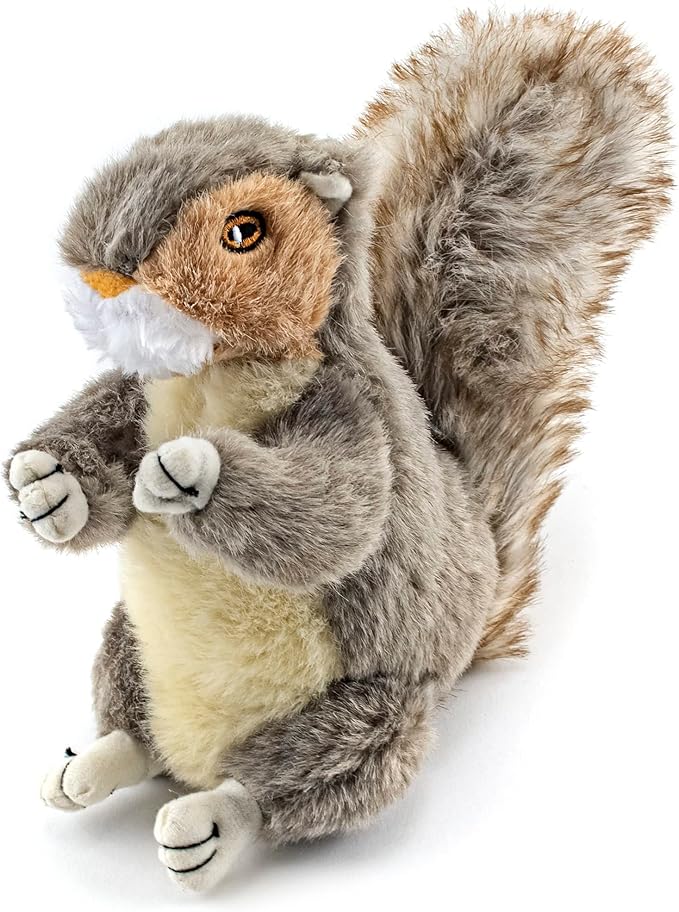 Ruffin' It Woodlands Plush Squirrel Dog Toy, Small