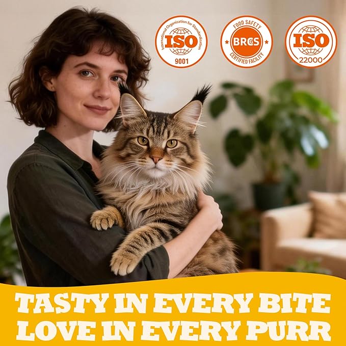 9 oz Taurine Cat Treats Taurine for Cats Chicken Flavor Cat Training Treats Cat Immune Support Healthy Cat Snacks