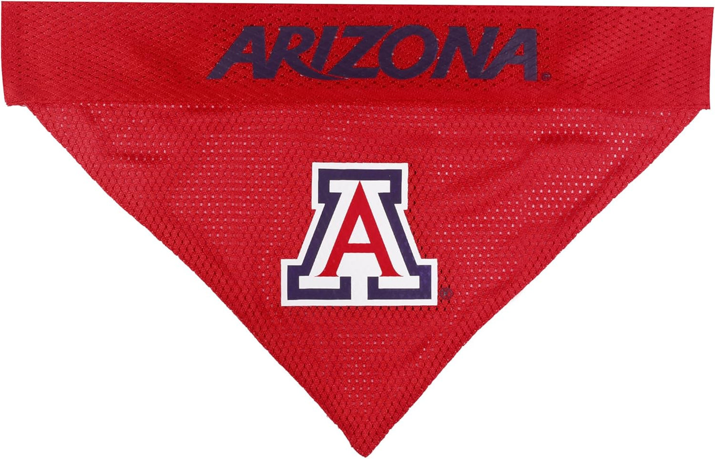 Pets First Collegiate Pet Accessories, Reversible Bandana, Arizona Wildcats, Large/X-Large