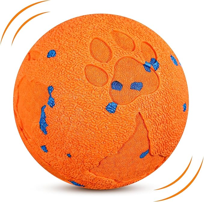 Interactive Dog Toys & Interactive Dog Ball for Medium/Large Dogs: Self-Moving, Auto-Vibrating & Bouncing Smart Ball - Chew-Resistant E-TPU, Low-Noise & IPX7 Waterproof