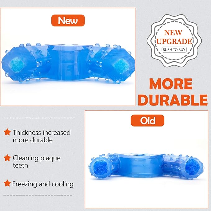 Pet Products Arctic Freeze Fetch Food Cooling Teether Chew Toy (2PCS)