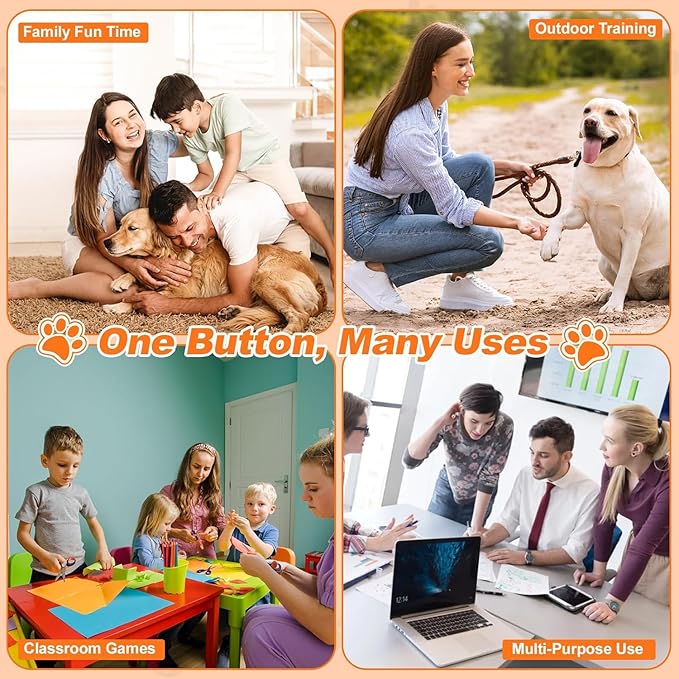 Dog Buttons for Communication, 12 Pcs 6 Color Dog Talking Button Set, 30s Recordable Voice Pet Training Buzzers, Speaking Buttons for Dogs & Cats with 2 Mats,2 Scene Stickers (Batteries Not Included)