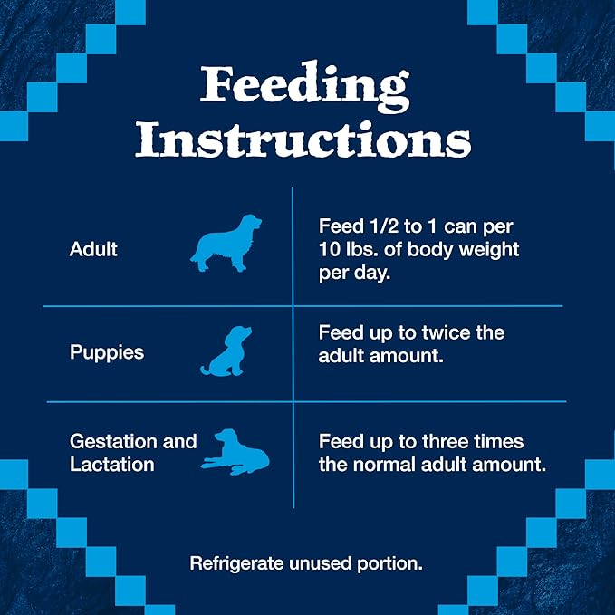 Blue Buffalo Wilderness Denali Dinner Wet Dog Food, High-Protein & Grain-Free Wild Salmon, Venison & Halibut, 12.5-oz Can (12 Count)