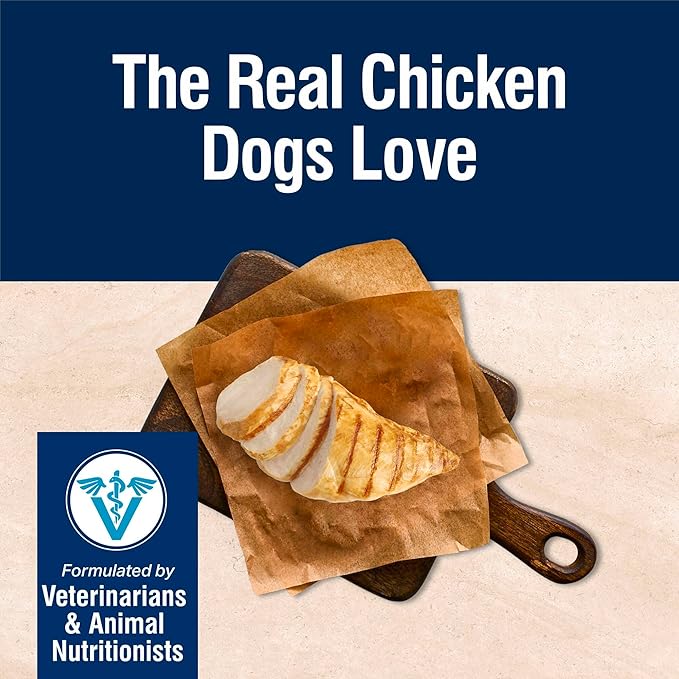 Blue Buffalo True Solutions Weight Control Natural Dry Dog Food for Adult Dogs, Chicken, 4-lb. Bag