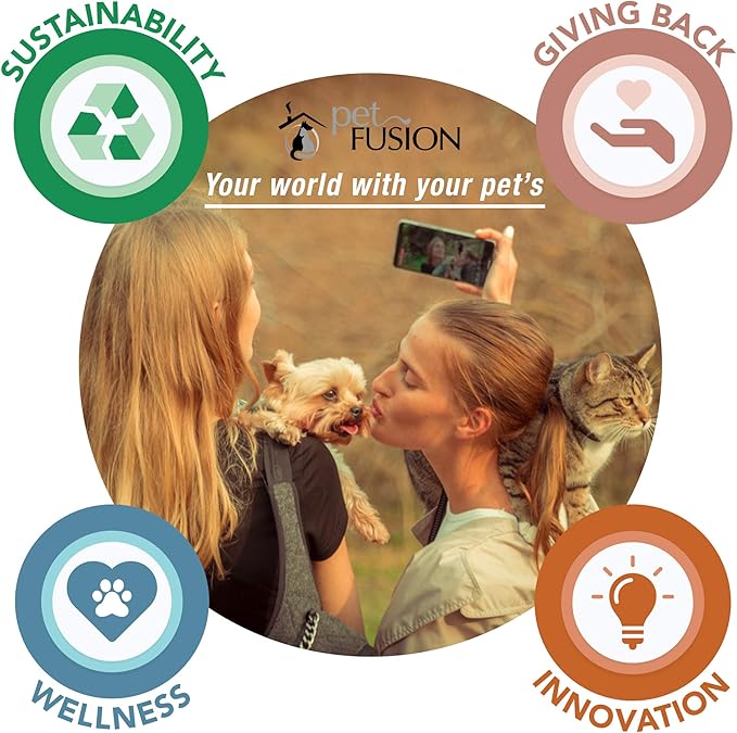 PetFusion 3-Sided Vertical Scratch Play & Perch Cat Scratching Post, 18" x 10.5" x 15.9", Multiple Angle Cat Scratching Pad; 6 Usable Sides, 100% Recyclable Cardboard Lounge