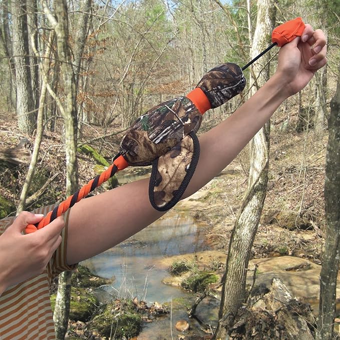 Pets First Realtree Mallard Sling-Shot Dog Toy. Best Licensed Tough Floating Toy for Dogs & Cats. Fun & Durable Pet Toy