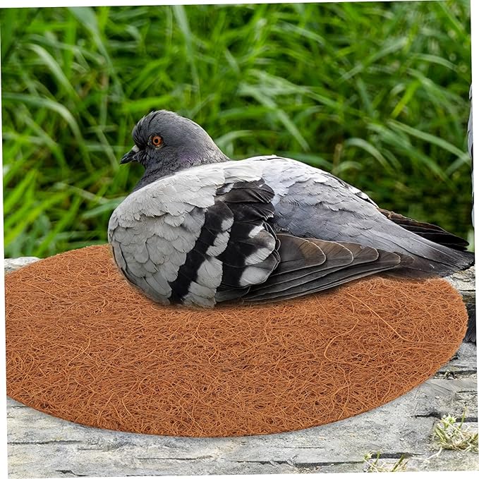 ORFOFE 4pcs Bird Cage Accessories Pigeon Nest Mats Parrots Breeding Nest Mats