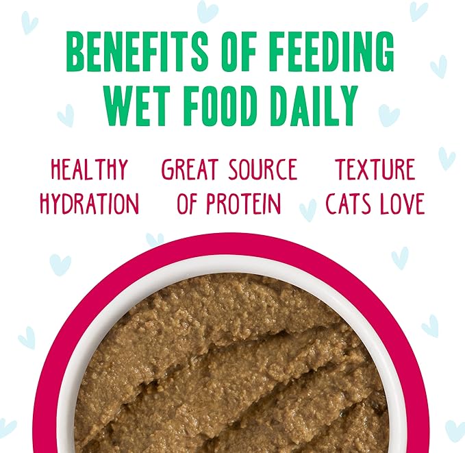 Weruva B.F.F. Play - Best Feline Friend Paté Lovers, Aw Yeah!, Duck & Tuna Trickster with Duck & Tuna, 5.5oz Can (Pack of 8)