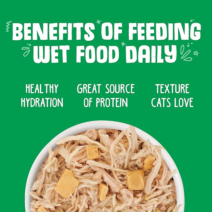 Weruva Classic Cat Food, Green Eggs & Chicken with Chicken Breast & Egg in Pea Soup, 5.5oz Can (Pack of 24)