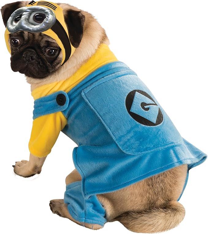 Despicable Me: Minion Pet Costume for for Dogs or Cats by Rubies, XL