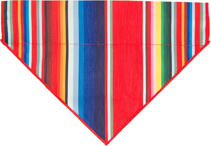 Hooey Nomad Dog Bandana, Polyester Dog Bandana with Graphic-Inspired Prints, Serape Tijuana