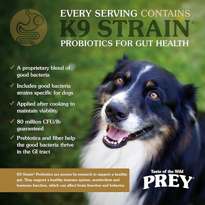 Taste of the Wild Prey Turkey Limited Ingredient Recipe Dry Dog Food 8 lb