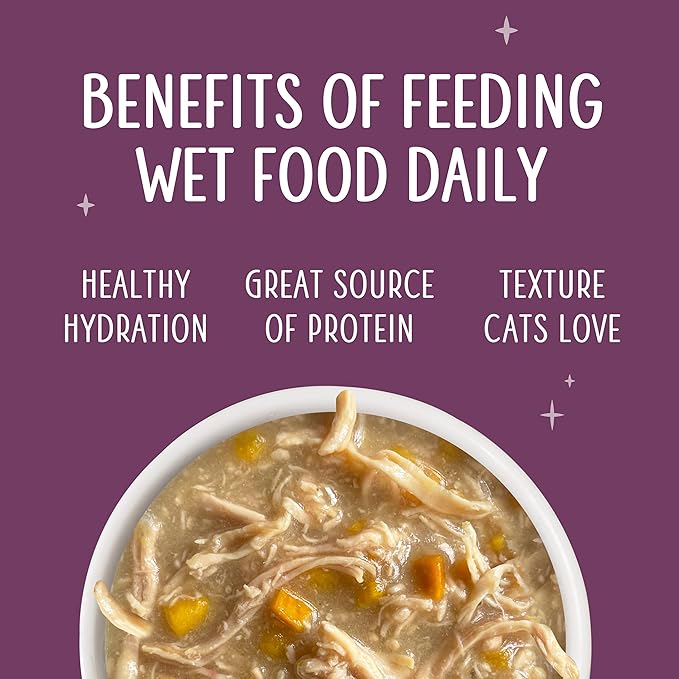 Weruva Senior Cat Food, Timeless Tails Variety Pack, 3oz Can, Pack of 12