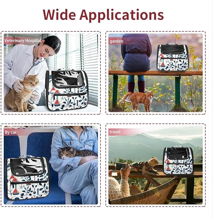 Chemistry with flasks Test Tubes molecul (1) Cat Carrier Backpack,900D Wear-Resistant Oxford Fabric, Dog Carrier Cat Backpacks Suitable for Travel