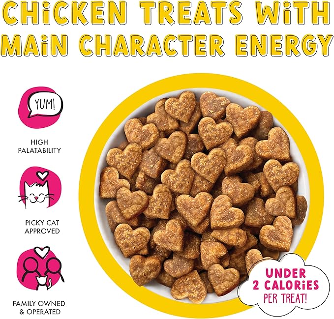 Weruva BFF Toodzies, Chicken Crunchy Cat Treats, 2oz Bag