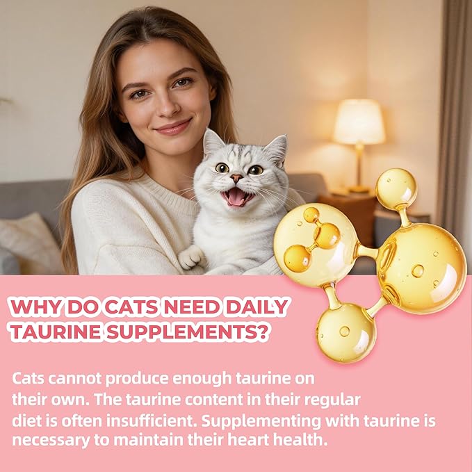 Just Try Taurine Lickable Cat Treats, Creamy Squeezable Purée with Goat Mlik, Taurine & Vitamin E, Support Heart & Vision, Grain Free, 0.5 Ounces Each 20 Tubes