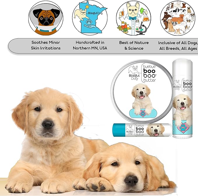 The Blissful Dog BB-GOLDEN-16OZ Golden Retriever Boo Butter, 16 oz.