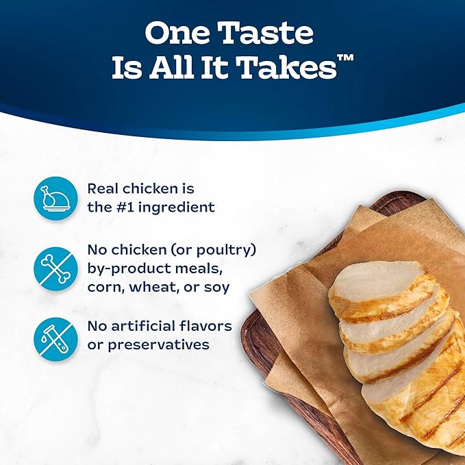 Blue Buffalo Tastefuls Irresistible Gravy Experience Adult Indoor Cat Dry Food, Chicken & Brown Rice Recipe, 3-lb. Bag