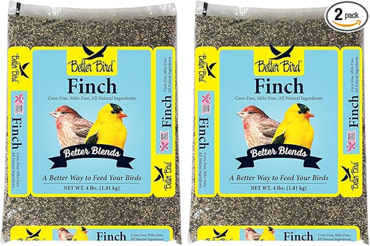 Better Bird Finch Food, 4 Lb (Pack of 2)