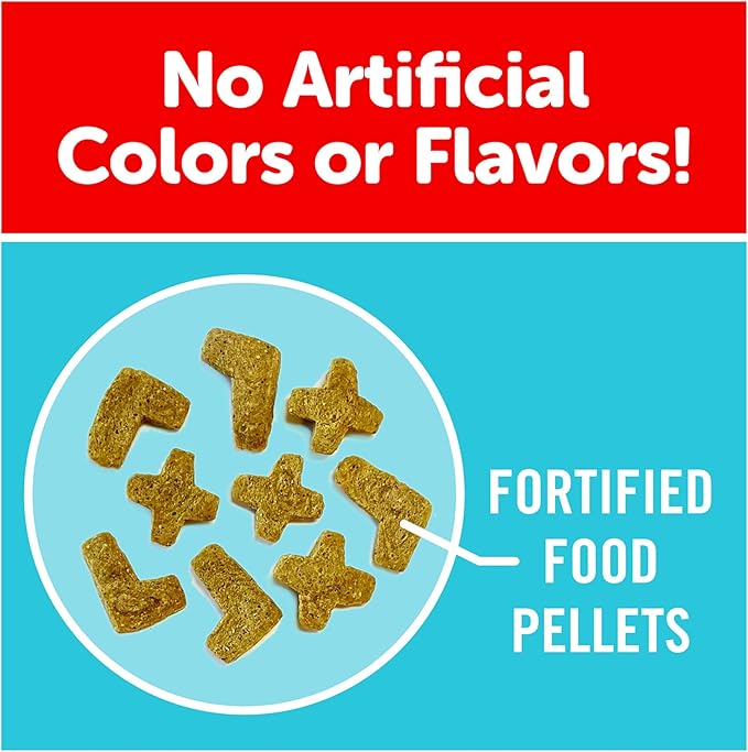3-D Pet Products Natural Premium Parrot Food - Complete Nutritional Mix with Natural Fruits, Nuts & Veggies – 50% Fortified Pellets – No Artificial Colors (Pack of 2)