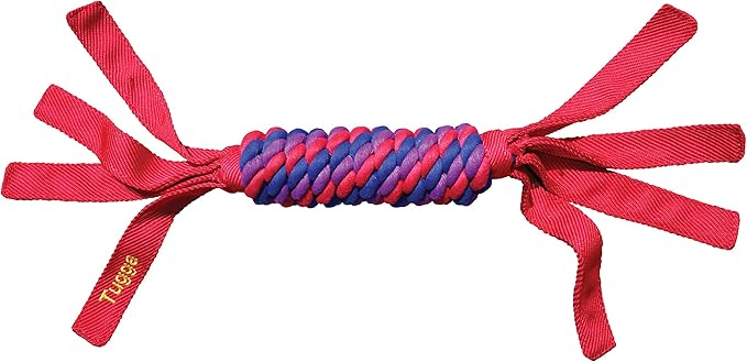 Kong Tugga Wubba - Ballistic Nylon Tough Toy for Tugging and Fetch - Small
